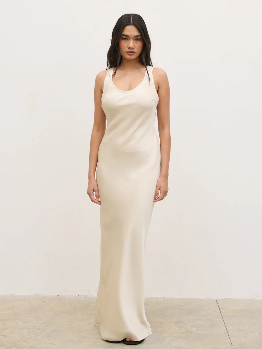 Breya Sleeveless Slip Maxi Dress | Pretty Lavish (UK)