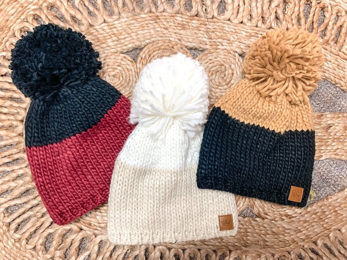 Pom Pom Beanie | Shop Jen Miracle LLC