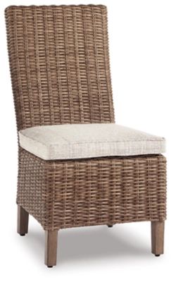 Beachcroft Outdoor Side Chair with Nuvella Cushion Set of 2 | Ashley Homestore