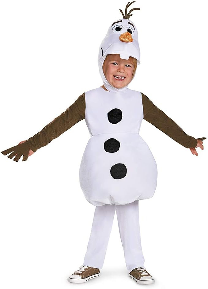 Disguise boys Olaf Toddler Classic Costume, Official Frozen Halloween Costume | Amazon (US)
