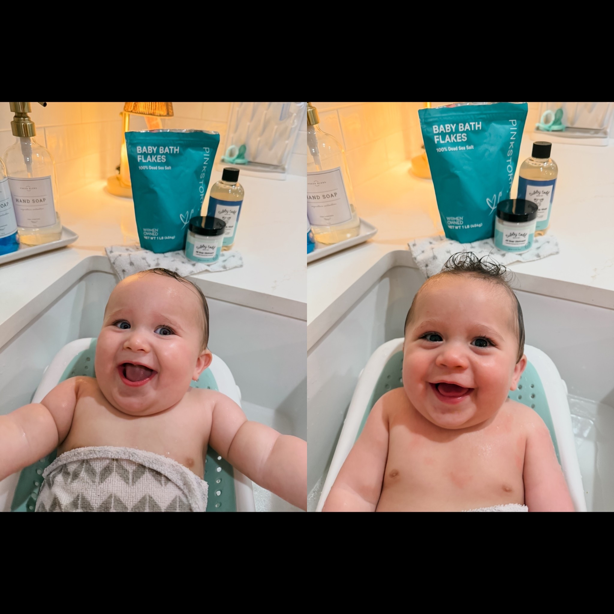 We love Bath Time 🛁 🫧 