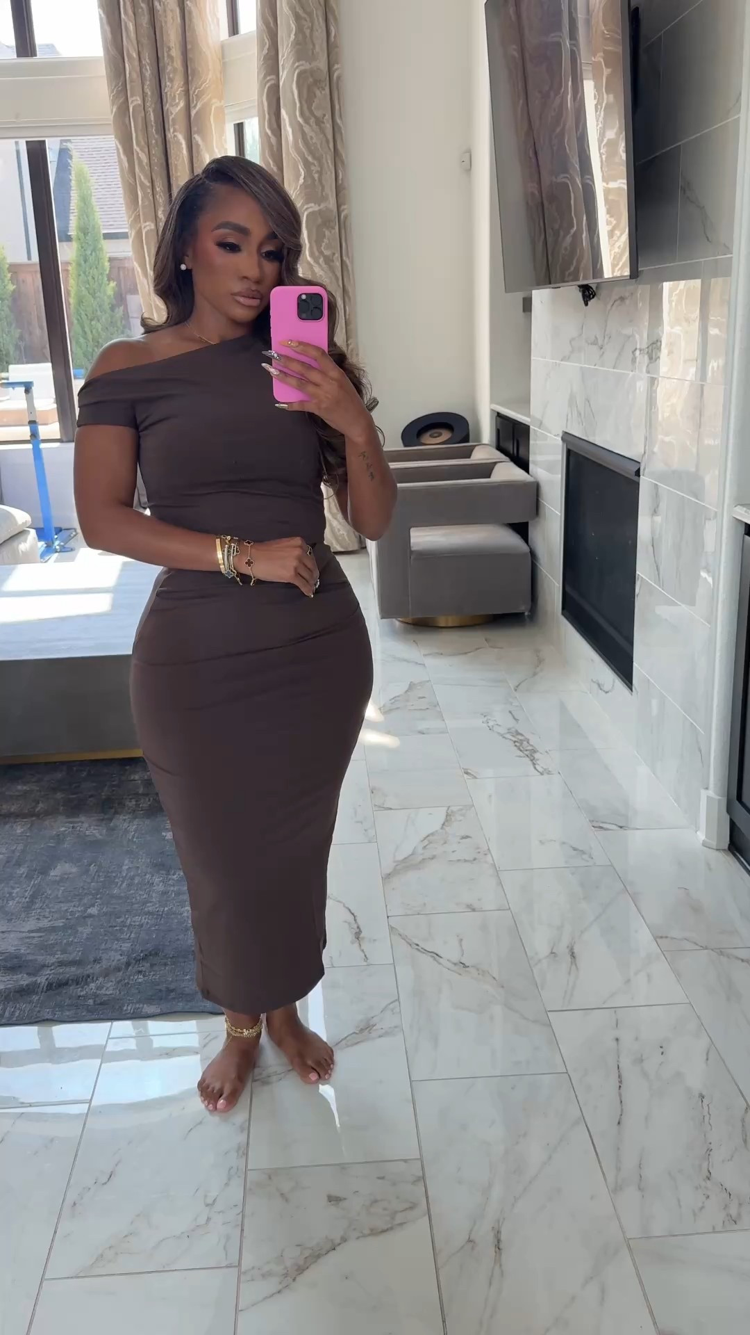 Under $50 Off shoulder asymmetric top and midi skirt set find! 



#LTKStyleTip #LTKFindsUnder50 #LTKFindsUnder100