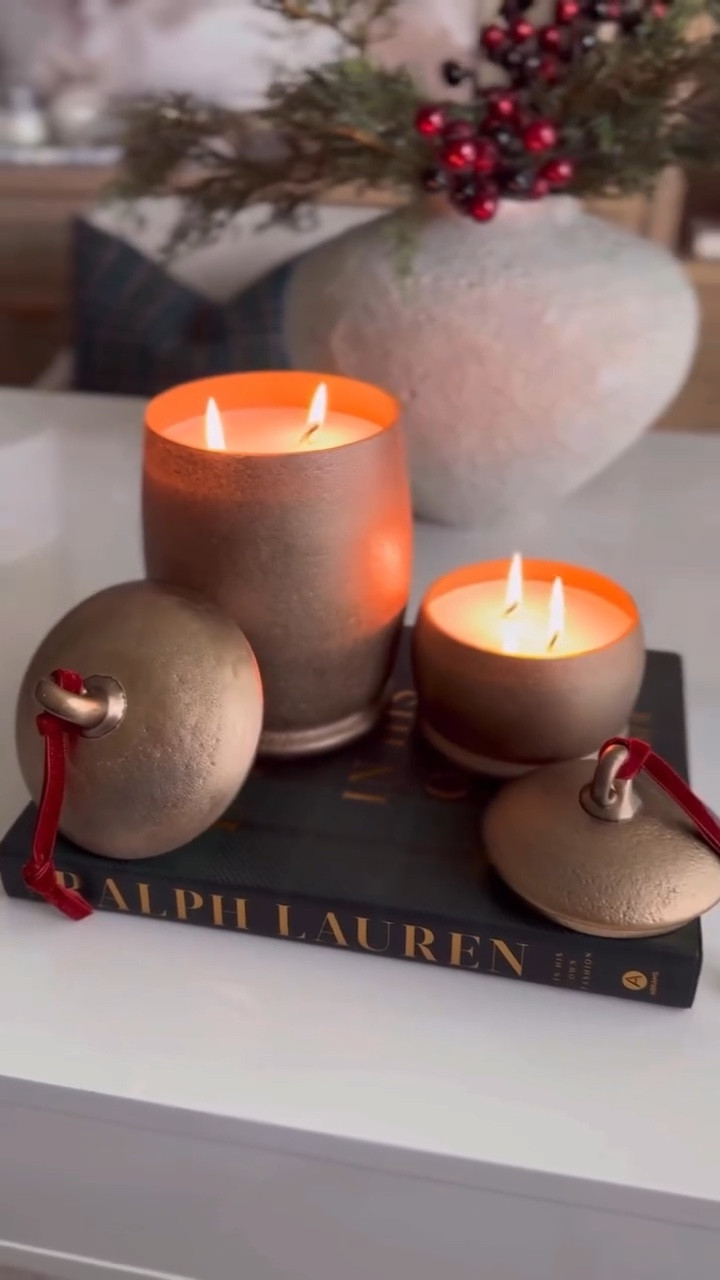 The viral bell candles are back! They smell amazing! And they’re a great look-for-less option from the popular pottery barn ones. These always sell out fast so don’t wait!

#potterybarndupe #holidayfinds #holidaydecor #ralphlaurenchristmas #christmasdecor

#LTKHome #LTKGiftGuide #LTKHoliday