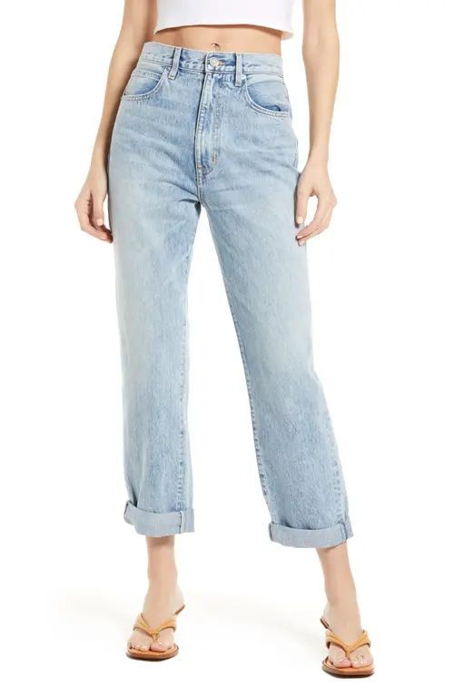 SLVRLAKE Dakota High Waist Relaxed Boyfriend Jeans in Crosby at Nordstrom, Size 25 | Nordstrom