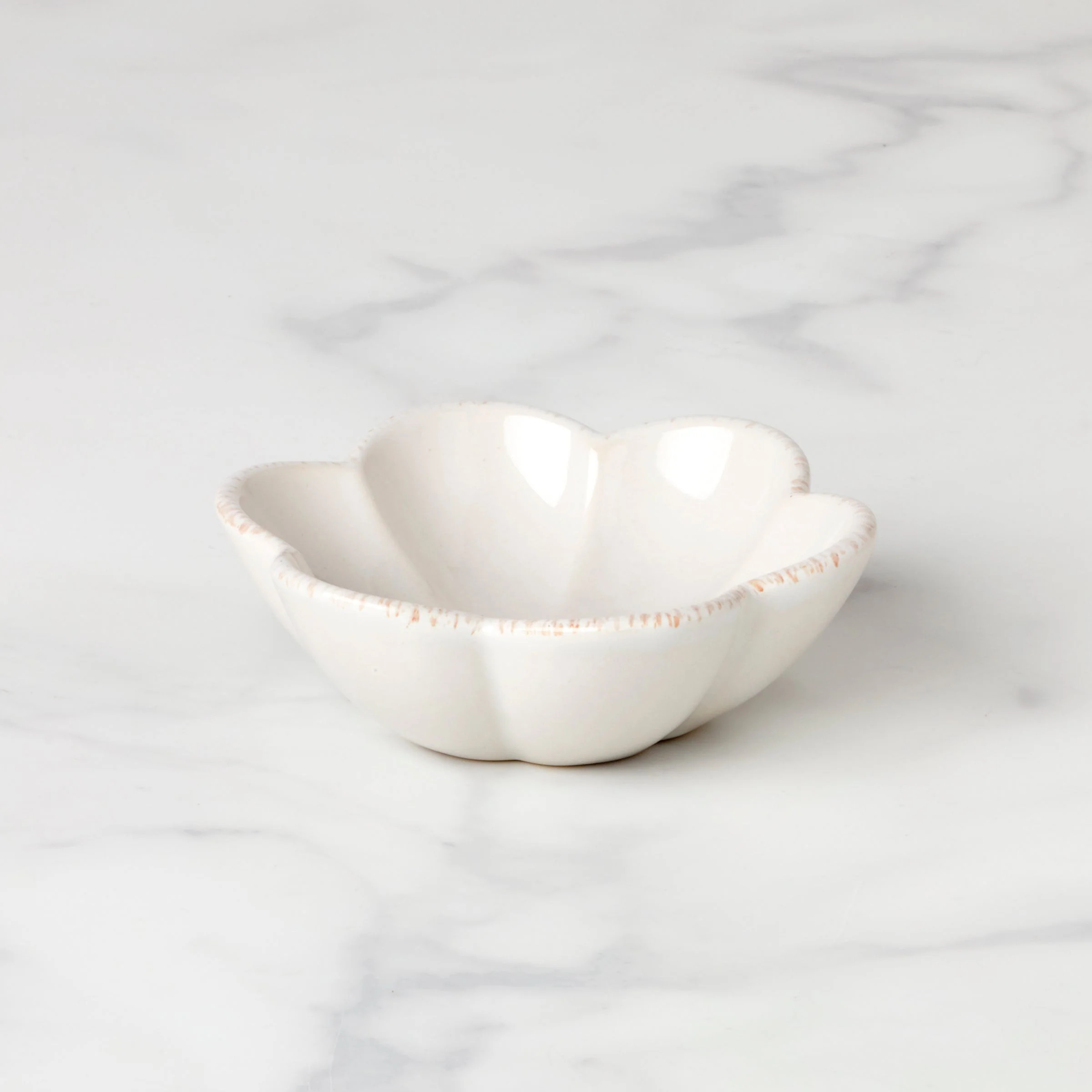 French Perle Scallop White Mini Dish | Lenox