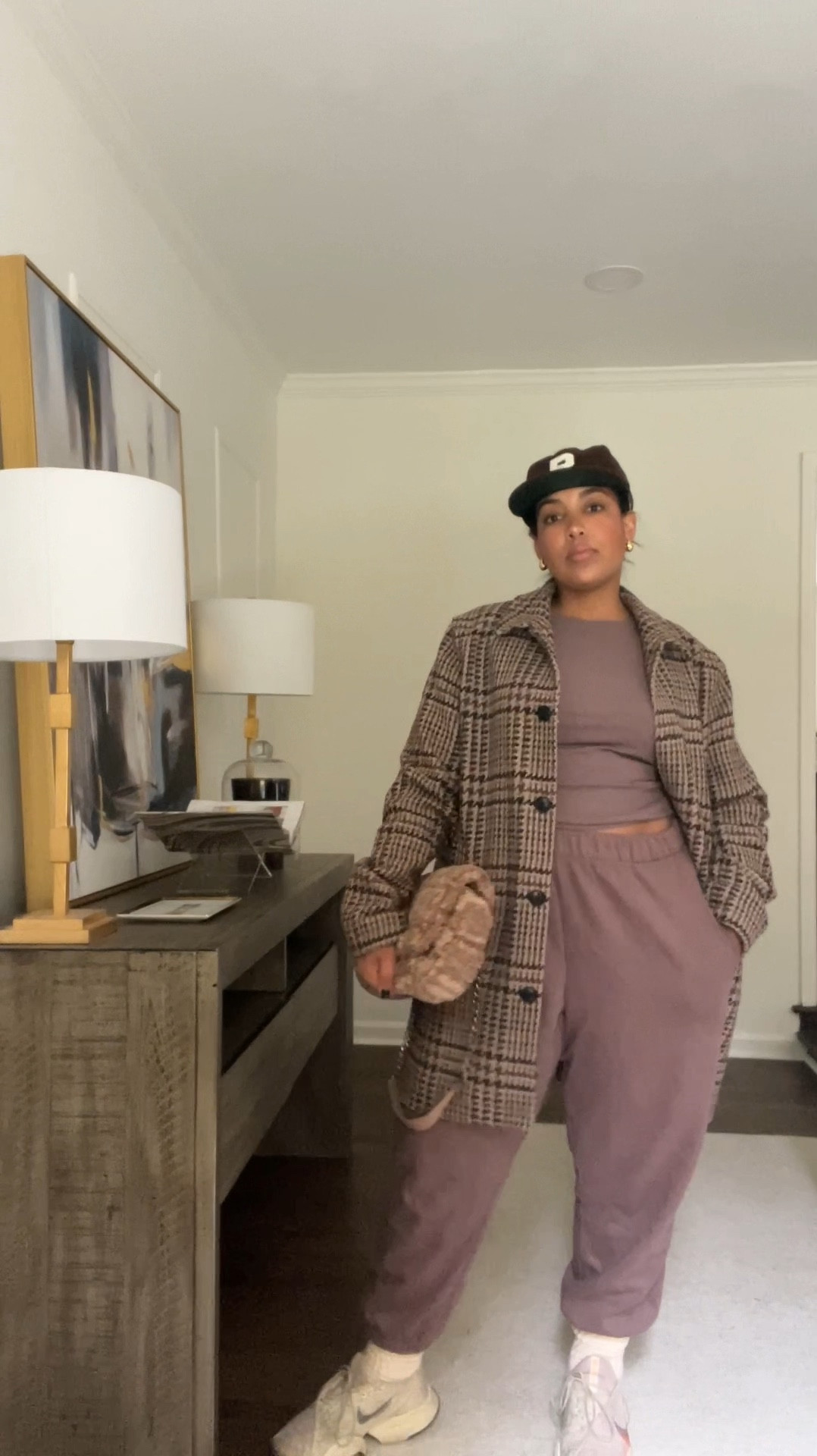 30 Outfits 30 Days - Day 18 and ya’ll! I am tired! We had a busy week and after church I just wanted to get on the couch. I remembered I had to pick up some orders and run a few errands, so I threw this on and headed out! Don’t sleep on Gap’s sweats. They are so comfy and the color selection is 🤌🏾  

#LTKFindsUnder100 #LTKVideo #LTKMidsize