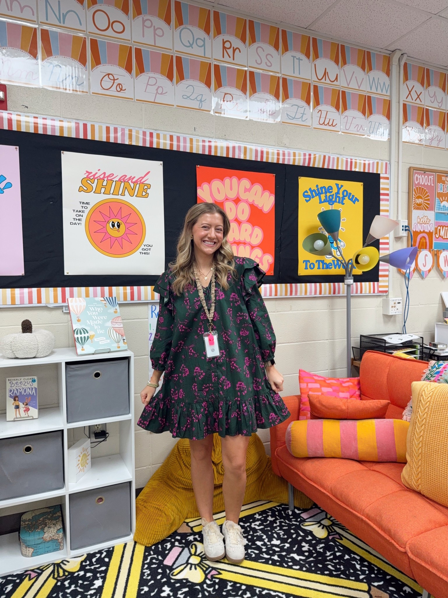 Teacher OOTD!! Love this dress!! 

#LTKFindsUnder50 #LTKFindsUnder100 #LTKWorkwear