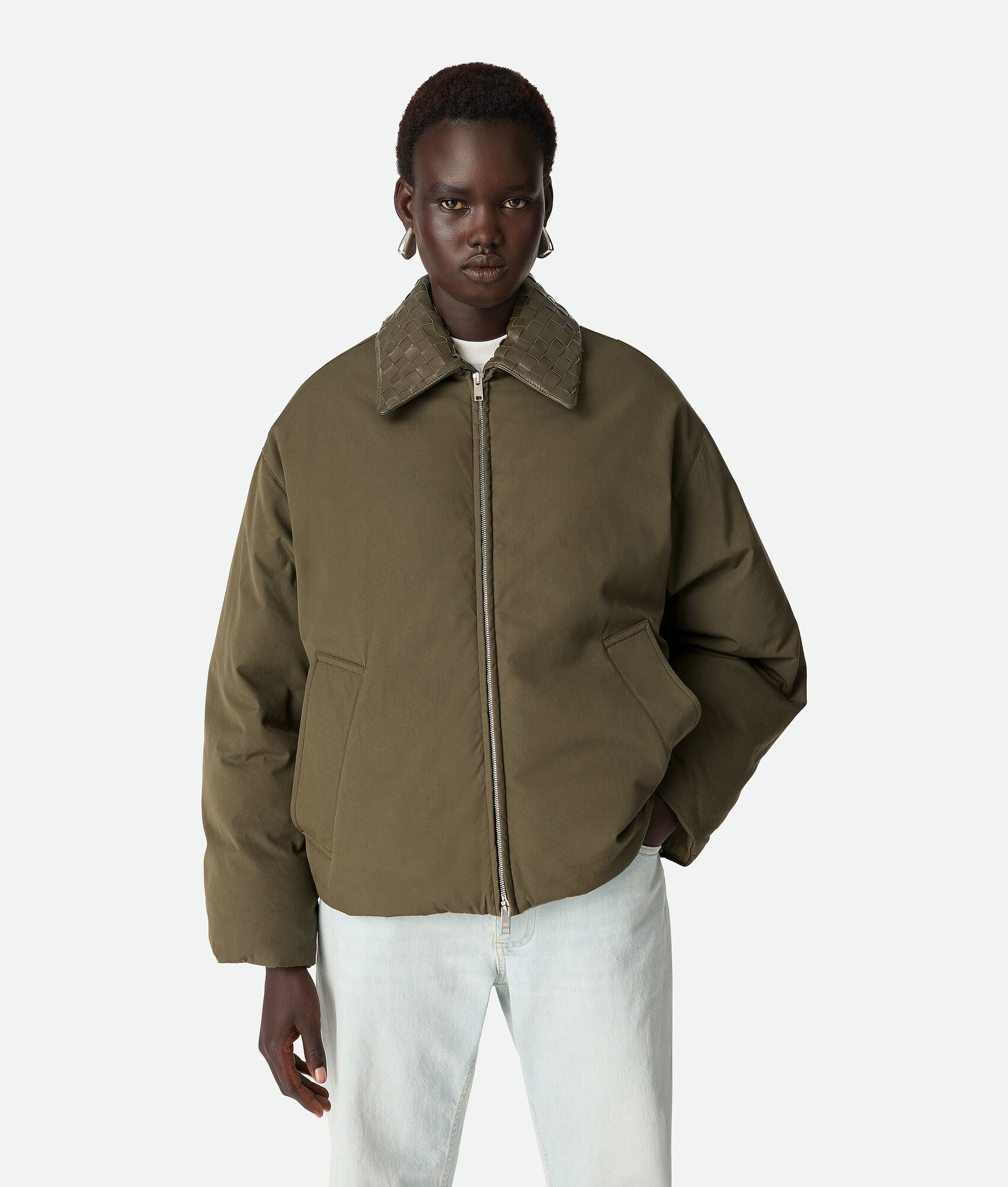 Tech Nylon Puffer Jacket | Bottega Veneta