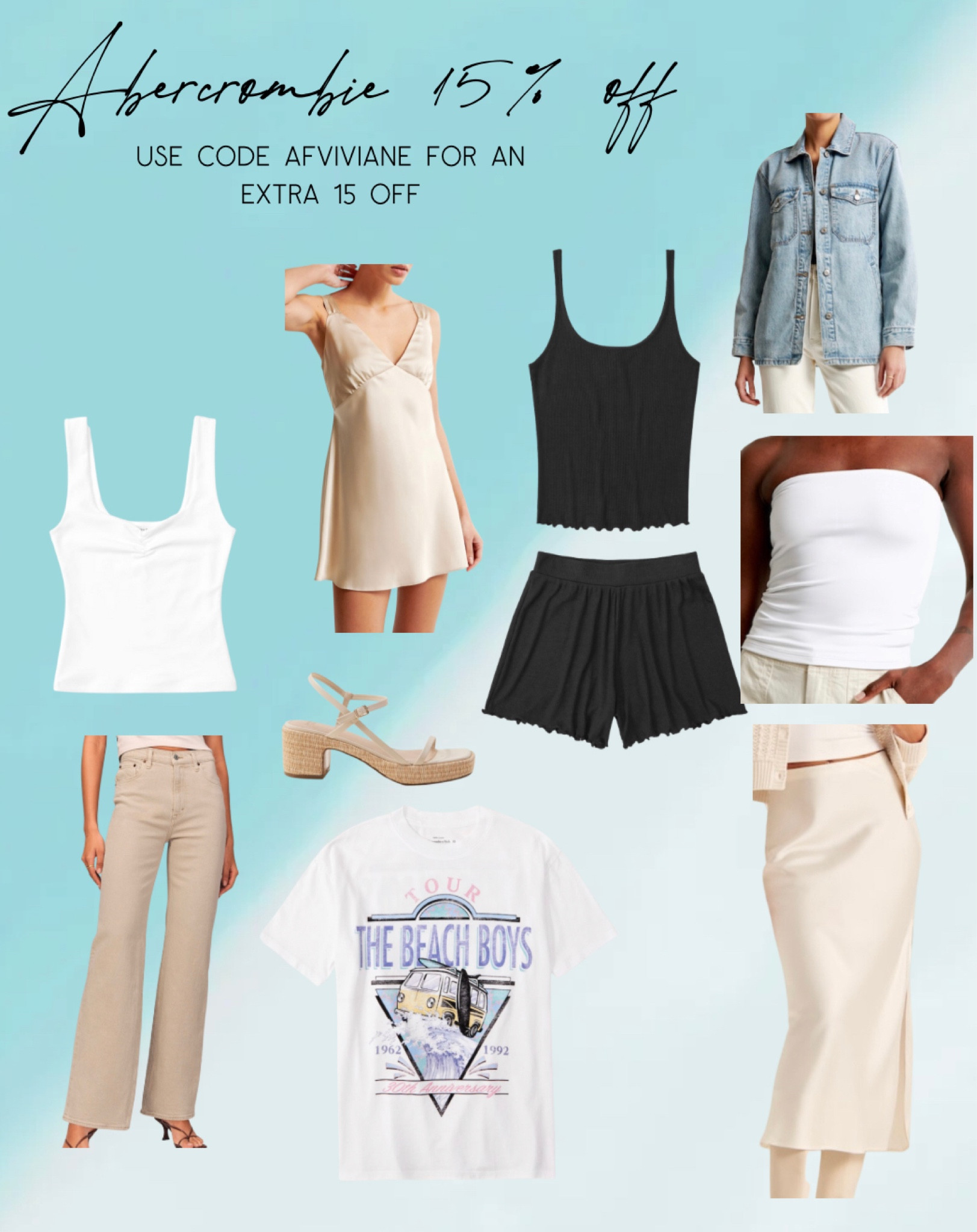 Abercrombie sale, Abercrombie spring outfits, summer outfit ideas, casual outfits, slip dress, champagne silk dress, cute pajama set, maxi skirt outfit 

#LTKtravel #LTKsalealert #LTKSeasonal