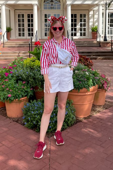Disney Yacht/beach club outfit. Striped nautical Disney outfit  