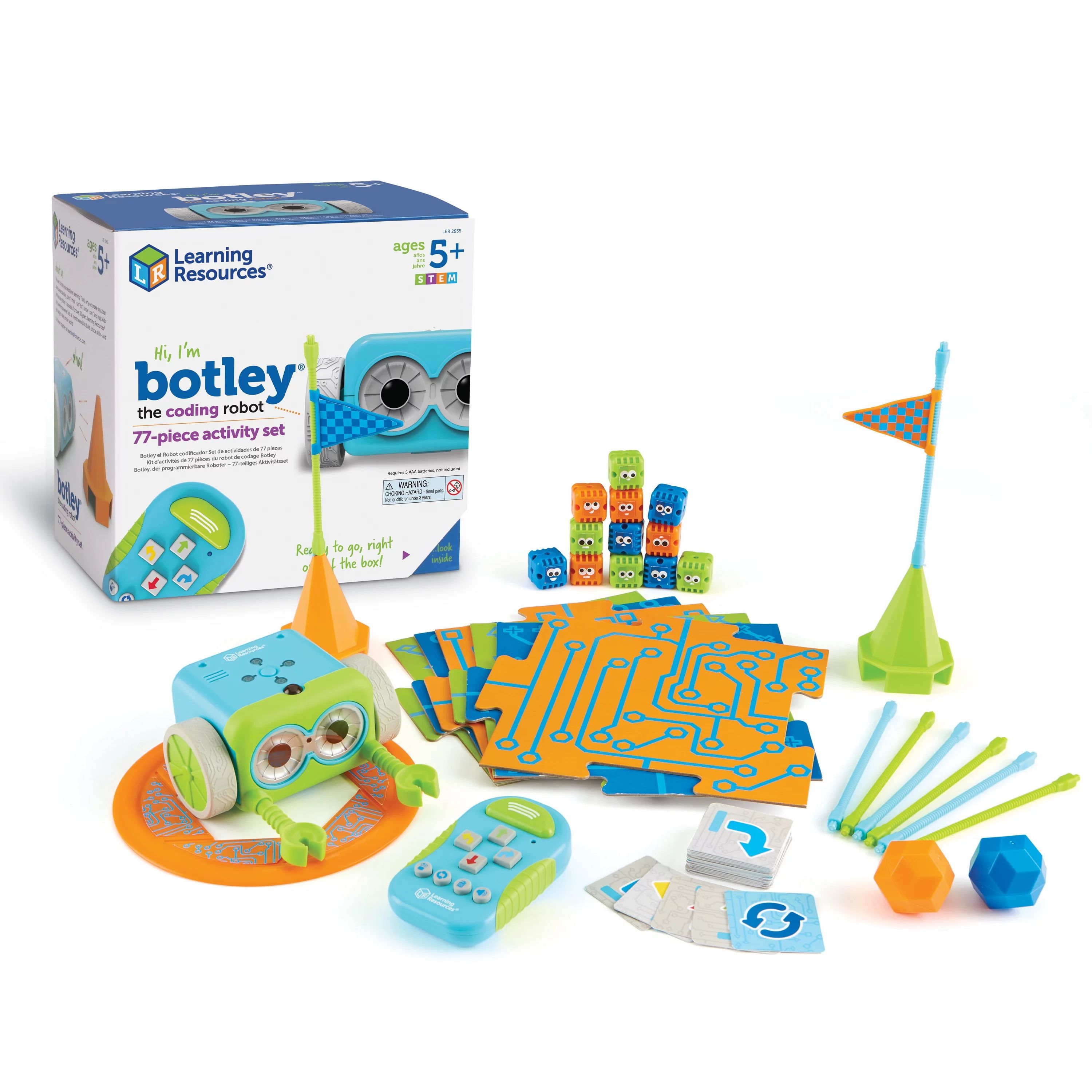 Learning Resources Botley the Coding Robot, STEM Toys for Kids, Ages 5+ - Walmart.com | Walmart (US)