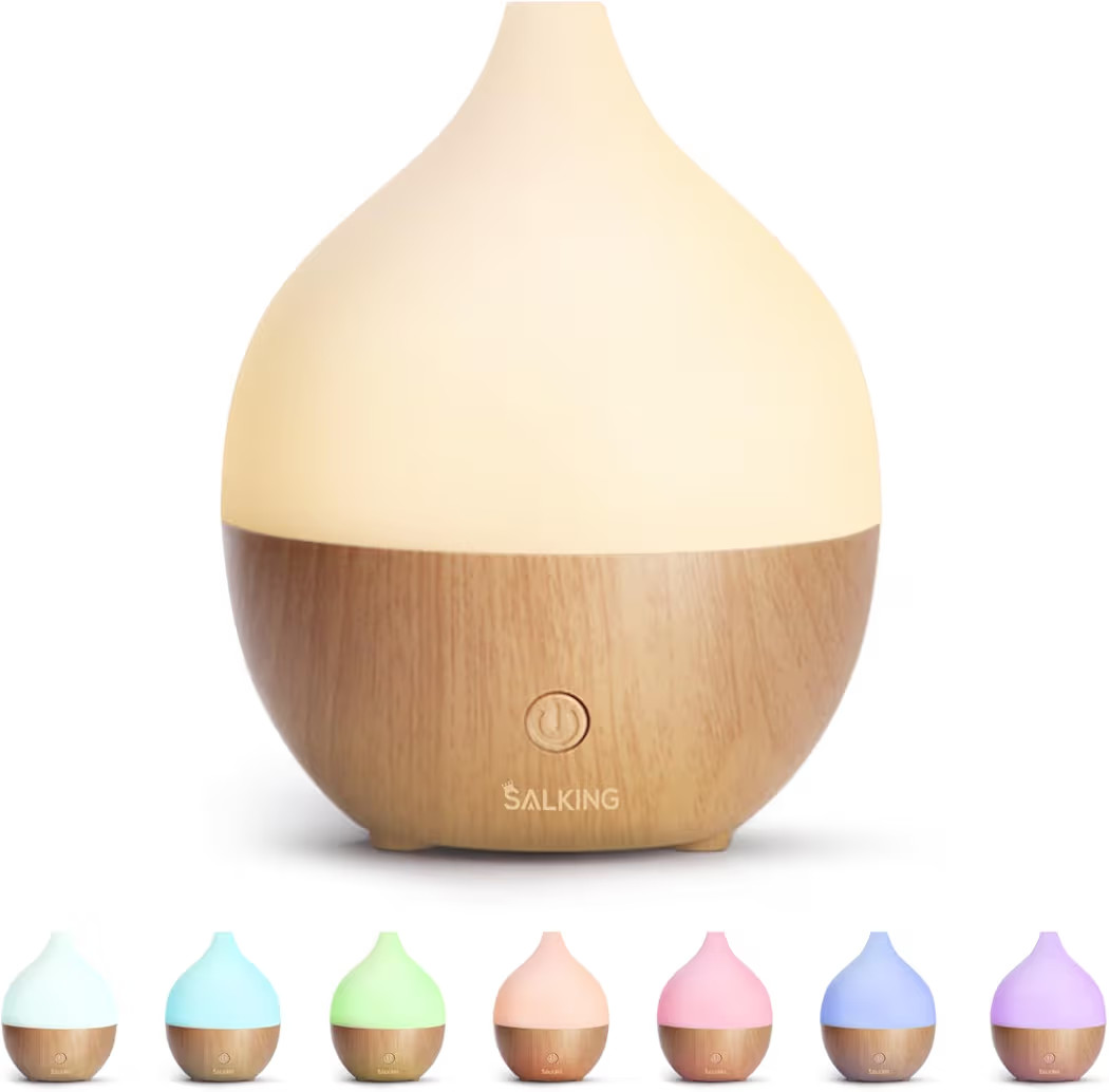 SALKING Essential Oil Diffuser, 100ml Small Aromatherapy Diffuser with Auto Shut-Off Function, Ul... | Amazon (US)