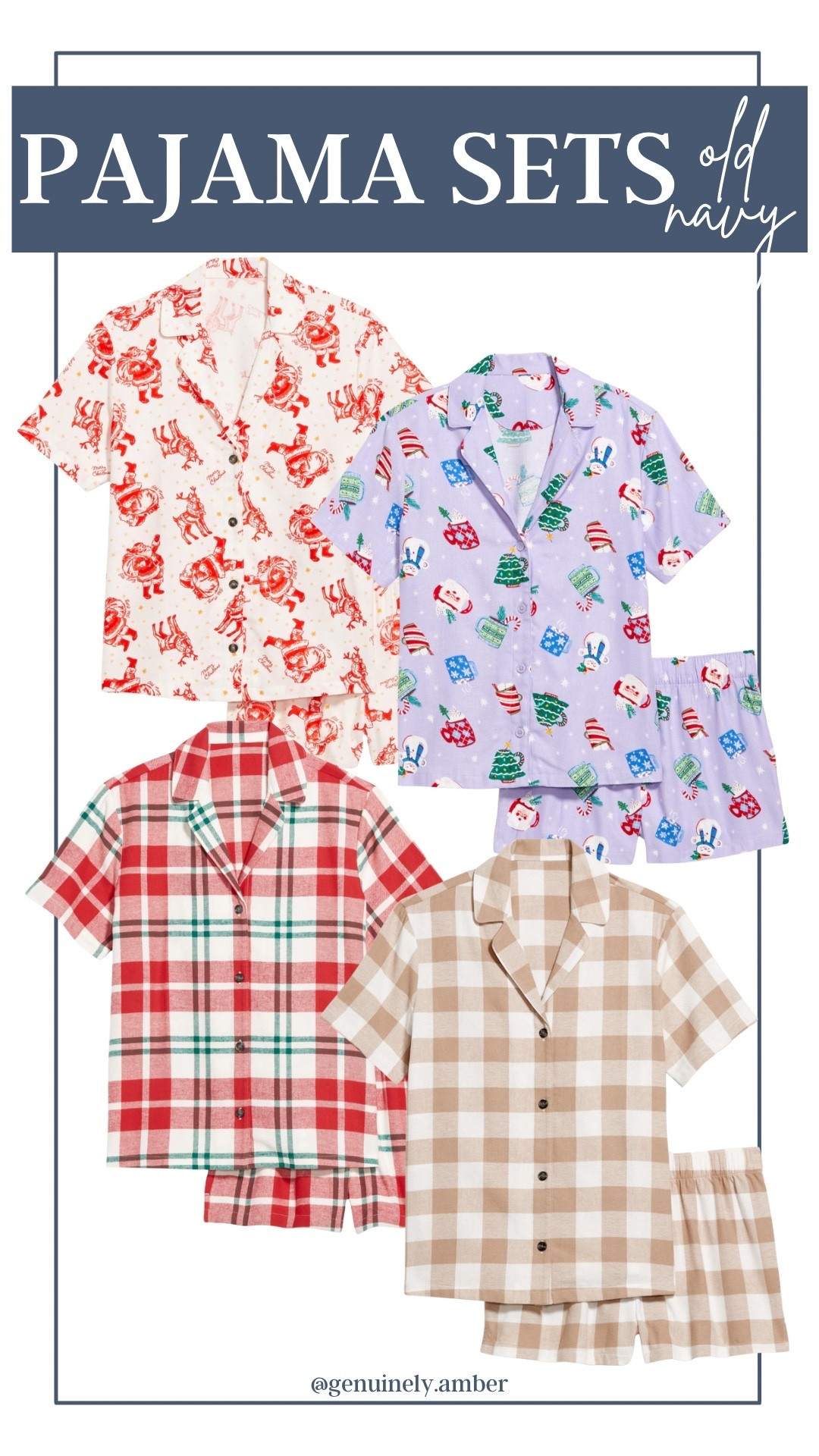 Size inclusive pajama sets from Old Navy 

#LTKStyleTip #LTKPlusSize #LTKSeasonal