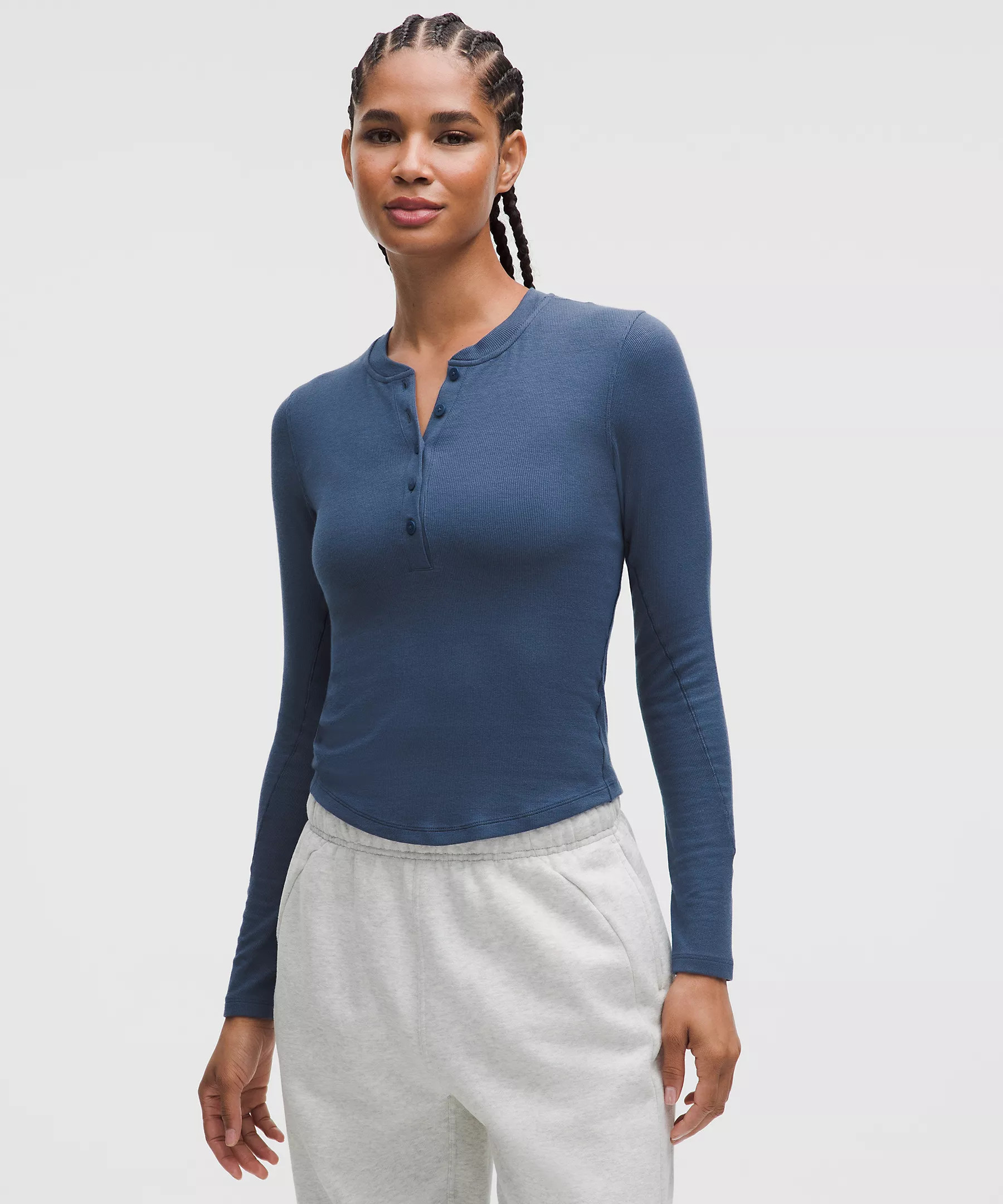 Hold Tight Long-Sleeve Henley | Lululemon (US)
