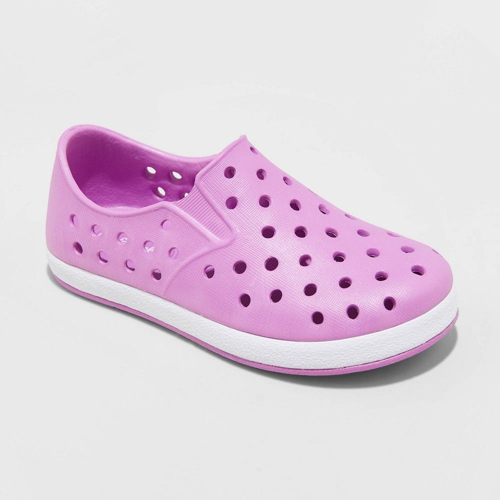 Toddler Girls' Jese Blown EVA Slip On Shoes – Cat & Jack Purple 8, Toddler Girl's | Target