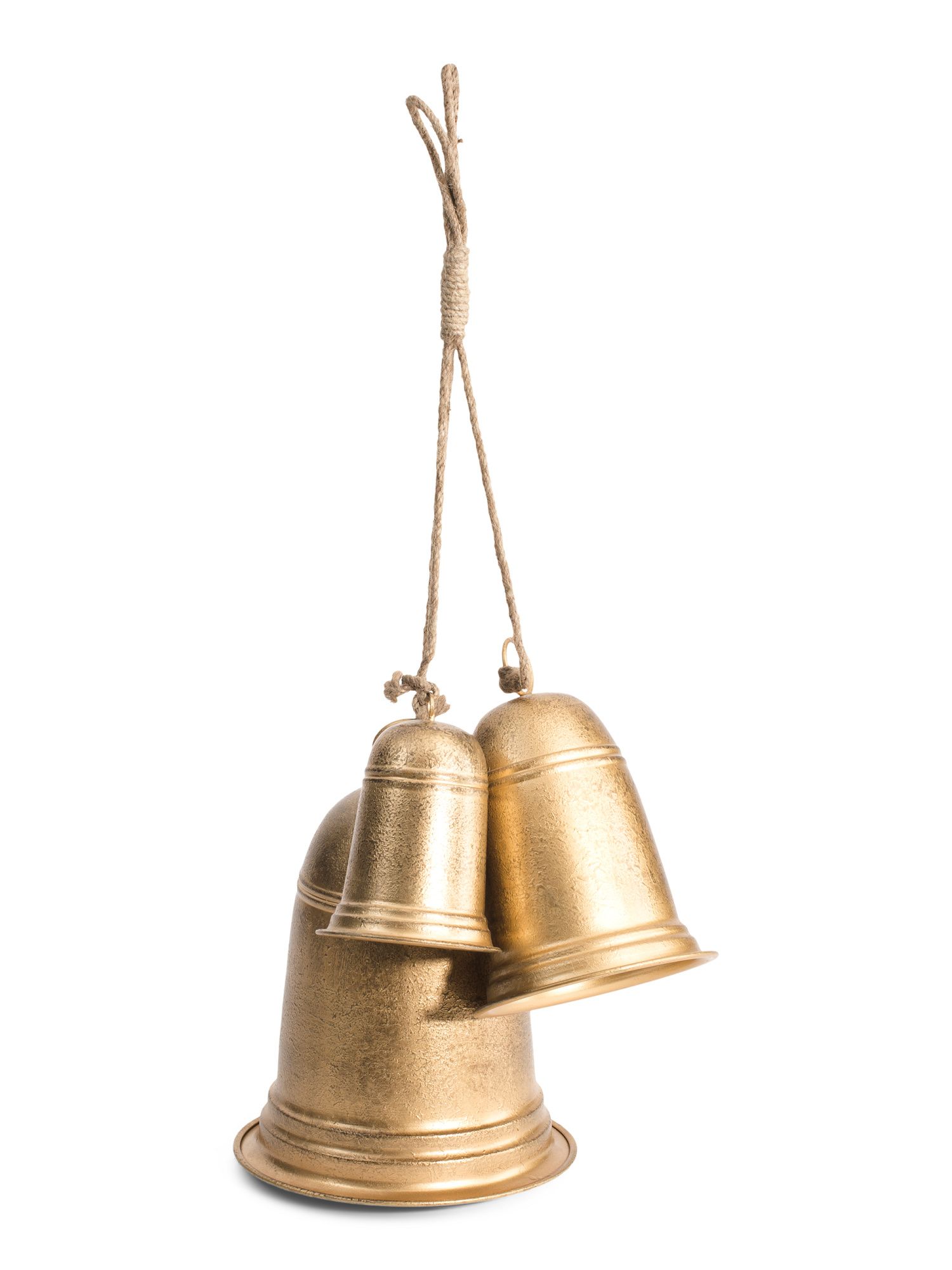 Set Of 3 Iron Hanging Bells | Marshalls