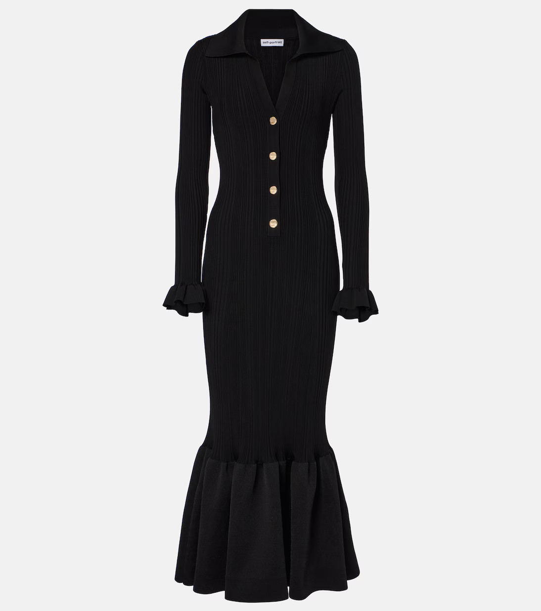 Ribbed-knit midi dress | Mytheresa (US/CA)