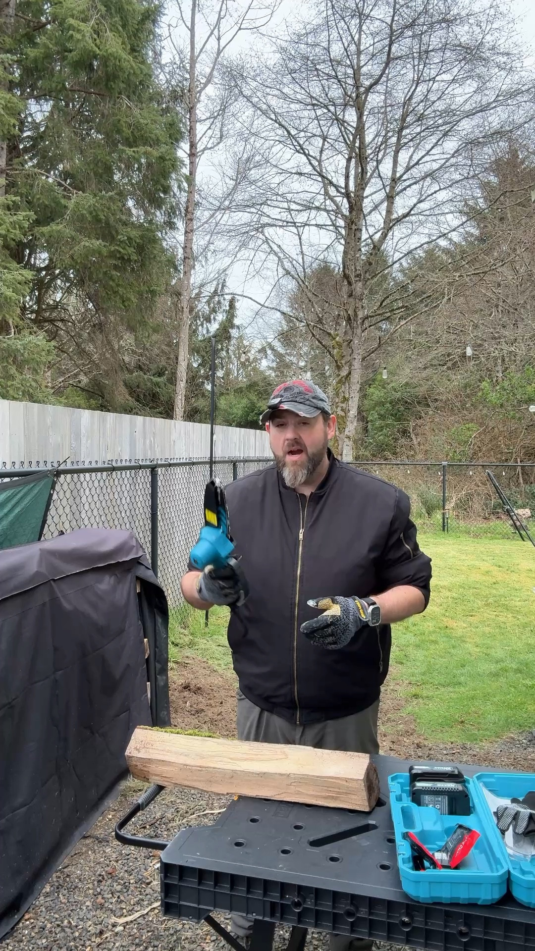 Saker mini chainsaw perfect for small jobs around the yard. #chainsaw #minichainsaw #saw 

#LTKU #LTKHome