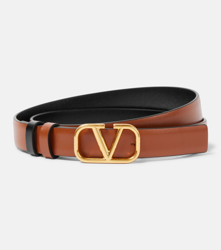 Valentino Garavani VLogo Signature 20 reversible leather belt | Mytheresa (US/CA)