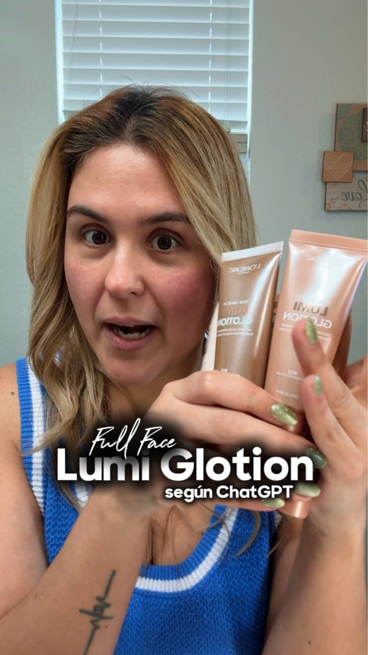 #LOrealParisPartner #LOrealistar #MyGlotionGlow

Un full face completo usando solo Lumi Glotion ✨
La piel queda jugosa, bronceada y con ese glow saludable que se ve increíble en cámara 🤍

Usé distintos tonos de Lumi Glotion para unificar, dar calidez, contorno suave e iluminar estratégicamente — todo sin base pesada. Perfecto para un look natural pero elevado, ideal para el día a día, el verano o para grabar contenido 💫

¿Tu tono favorito? Yo amo cómo se mezclan entre sí 😍

@lorealparis 
@lorealparisusa