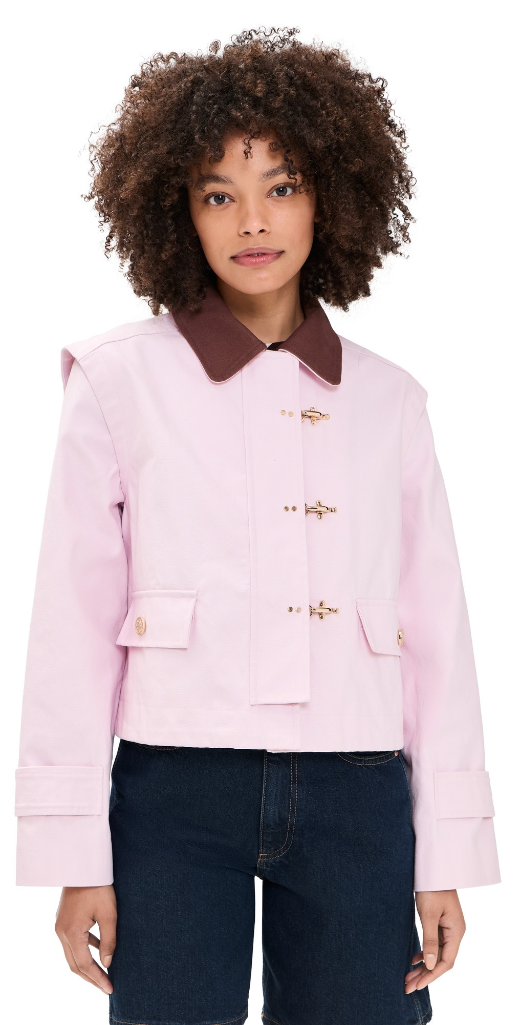 Hill House Home The Clarisse Jacket Pink XXS | Shopbop