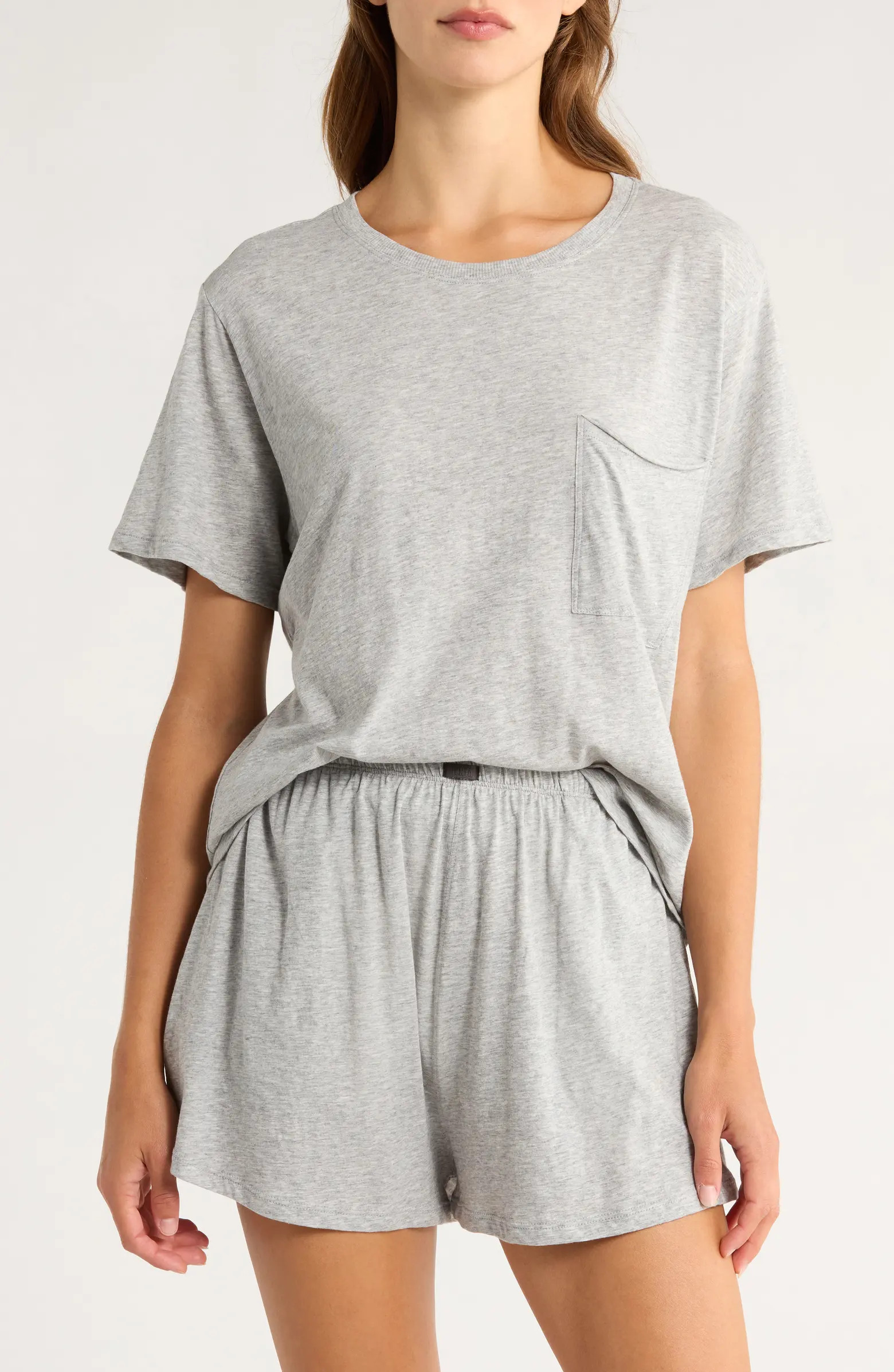 Organic Pima Cotton Short Pajamas | Nordstrom