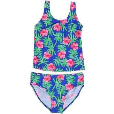 Just Love Girls Two Piece Bathing Suits Swimwear for Girl (Tropical Floral, 4) | Target