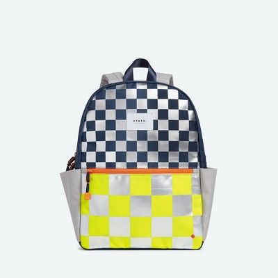 STATE Bags 15&#39;&#39; Kids&#39; Metallic Backpack - Checkerboard | Target