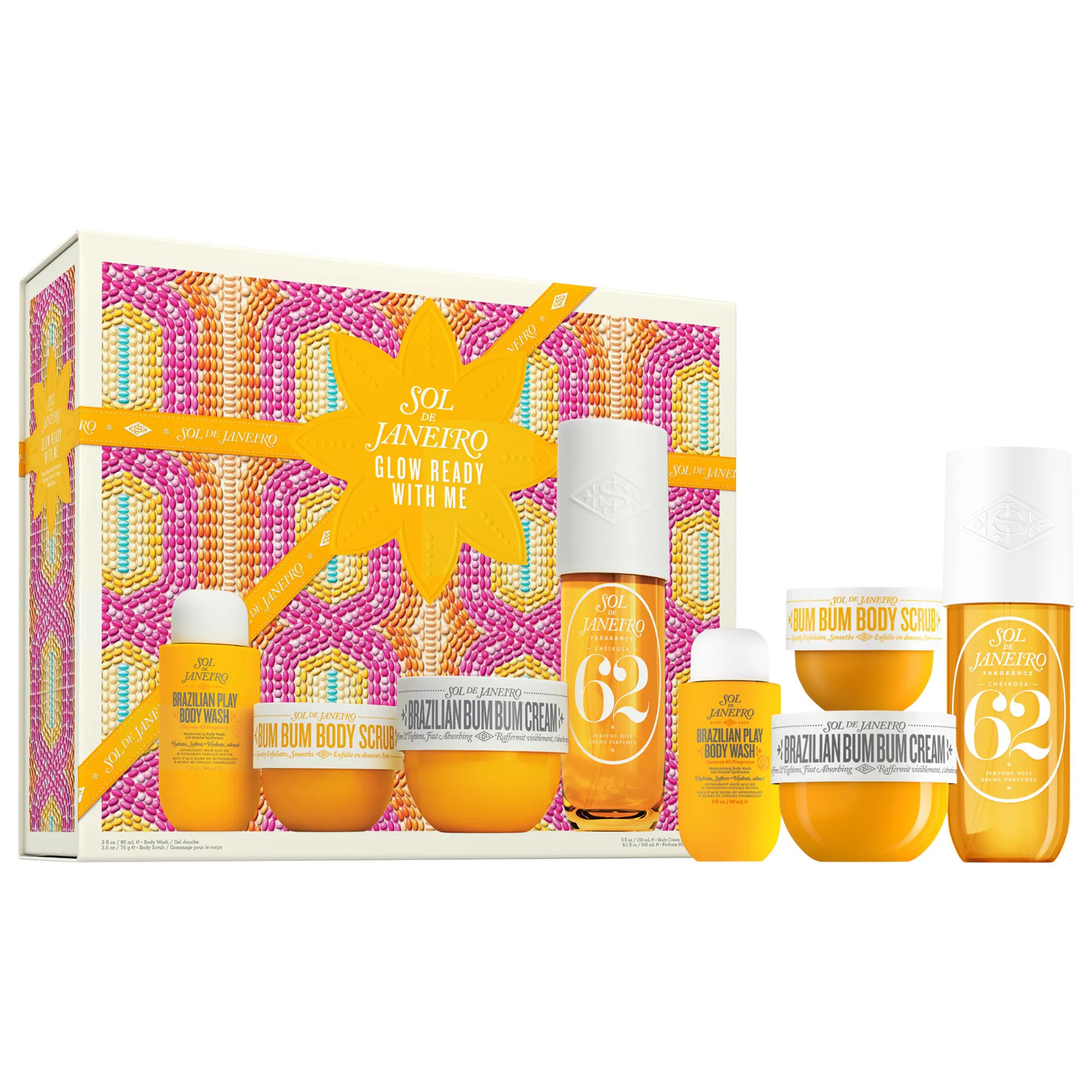 Sol de Janeiro Glow Ready With Me Bum Bum Body Routine Gift Set | Sephora (US)