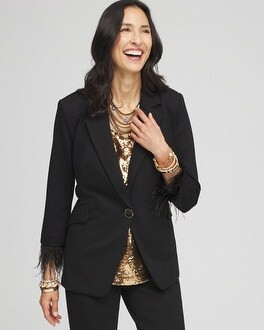 Feather Knit Blazer | Chico's
