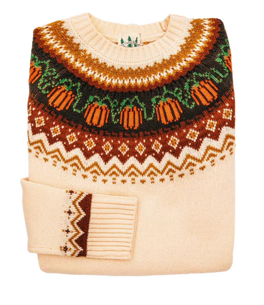 The Cozy Pumpkin Sweater - Women's  Cream | Kiel James Patrick