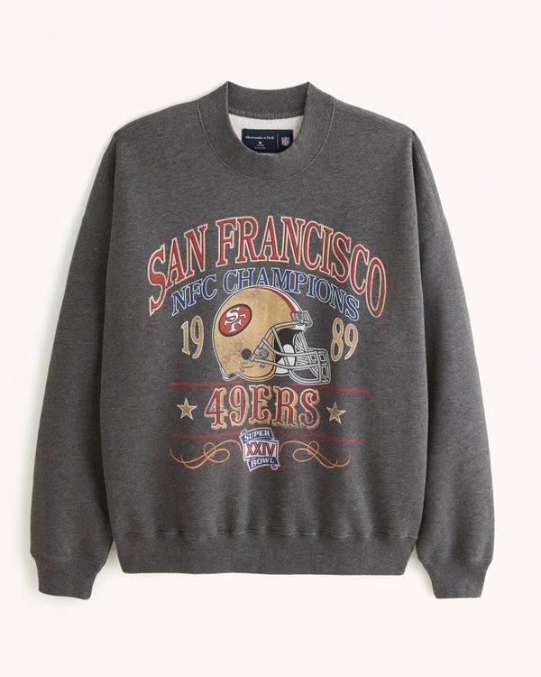 Philadelphia Eagles Graphic Crew Sweatshirt | Abercrombie & Fitch (US)