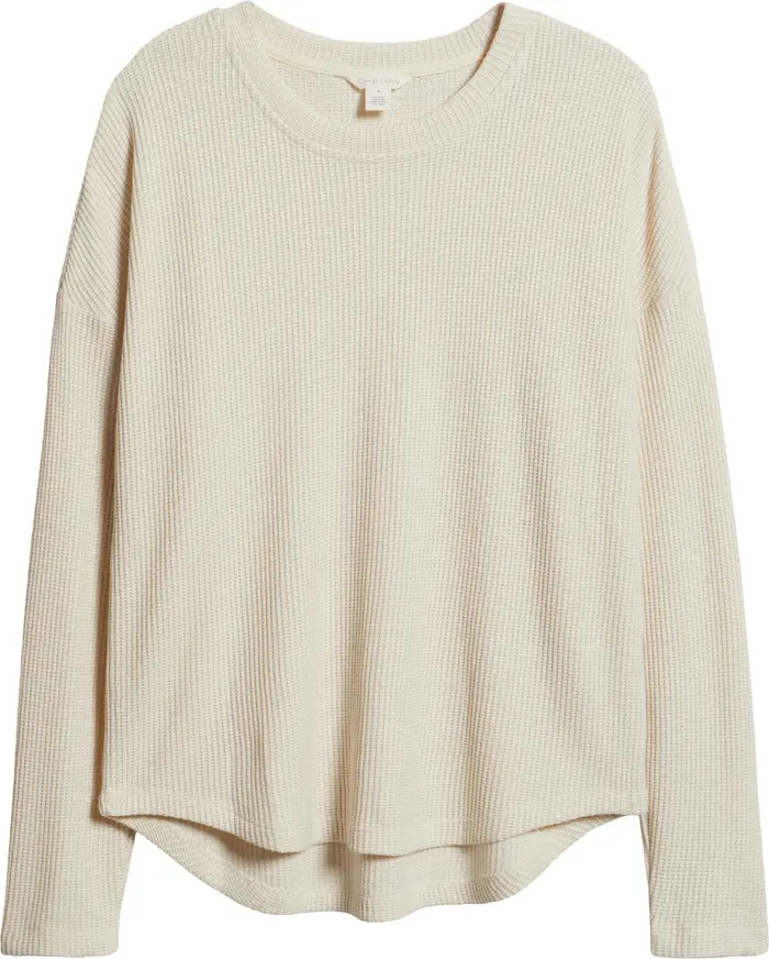 Long Sleeve Waffle Knit T-Shirt | Nordstrom