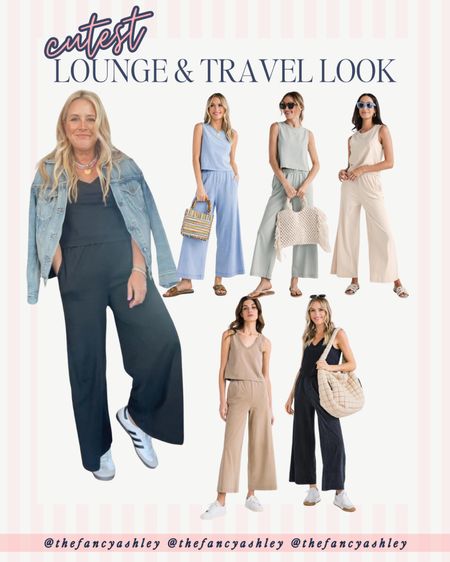 These lounge sets are perfection. Perfect for travel and loungewear. CODE: FANCY10 for 10% off 

#LTKfindsunder50 #LTKfindsunder100 #LTKstyletip