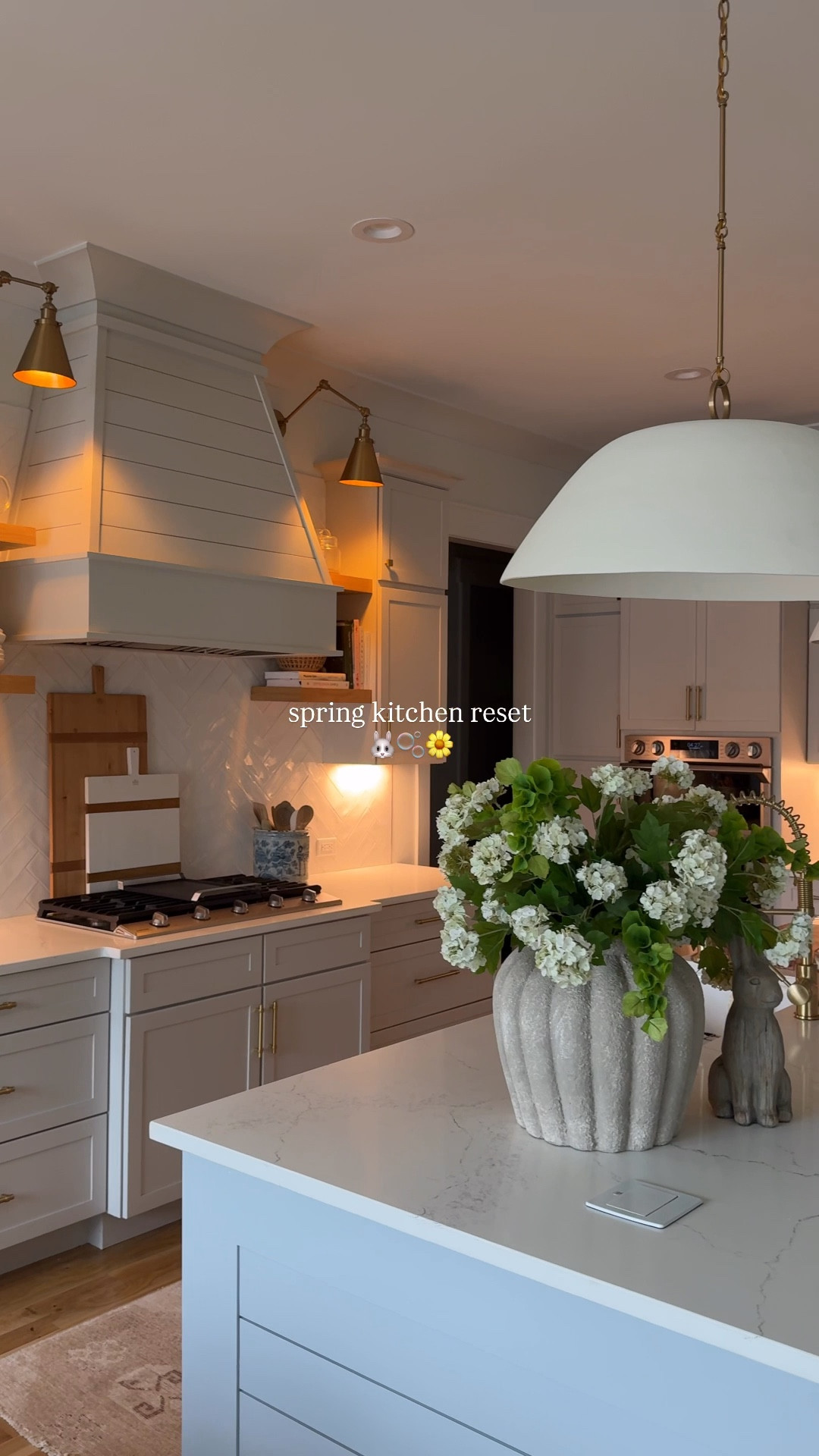 spring cleaning is in full effect over here 🐰 

#springcleaning #kitcheninspiration #kitchen #springdecor #cleanwithme 

#LTKHome #LTKdayinmylife #LTKSeasonal