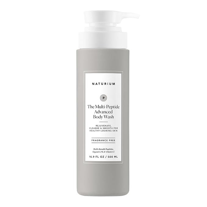Naturium Multi-Peptide Advanced Body Wash, Rejuvenate, Cleanse & Smooth, with Rice Amino Acids & ... | Amazon (US)