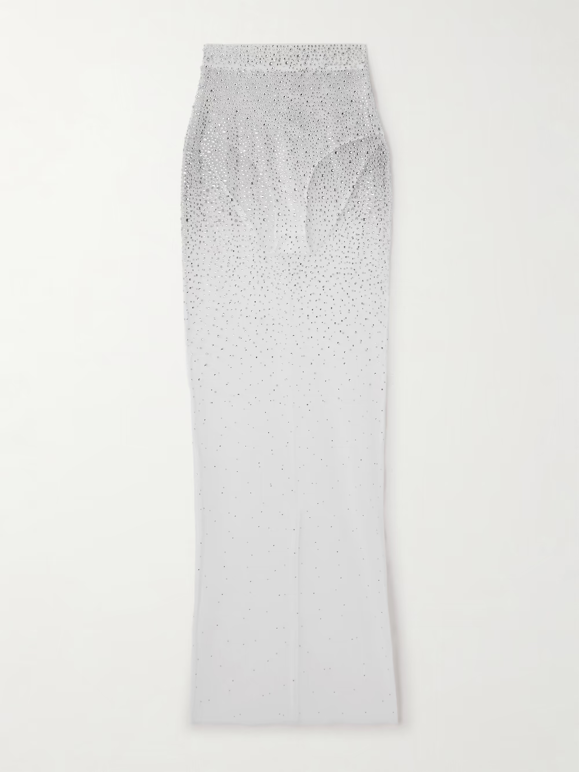 Crystal-embellished mesh maxi skirt | NET-A-PORTER (US)