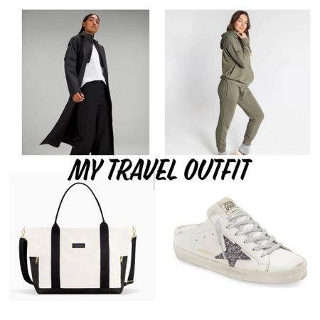 Shop my travel outfit… trench coat size 10 (fits TTS for a slight oversized fit), sweatsuit size large, shoes fit TTS  

#LTKtravel #LTKfit #LTKcurves