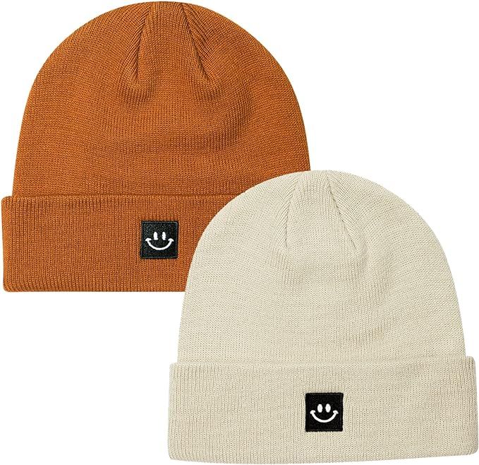 Paladoo Knit Beanie Hat for Men/Women 2Pack | Amazon (US)