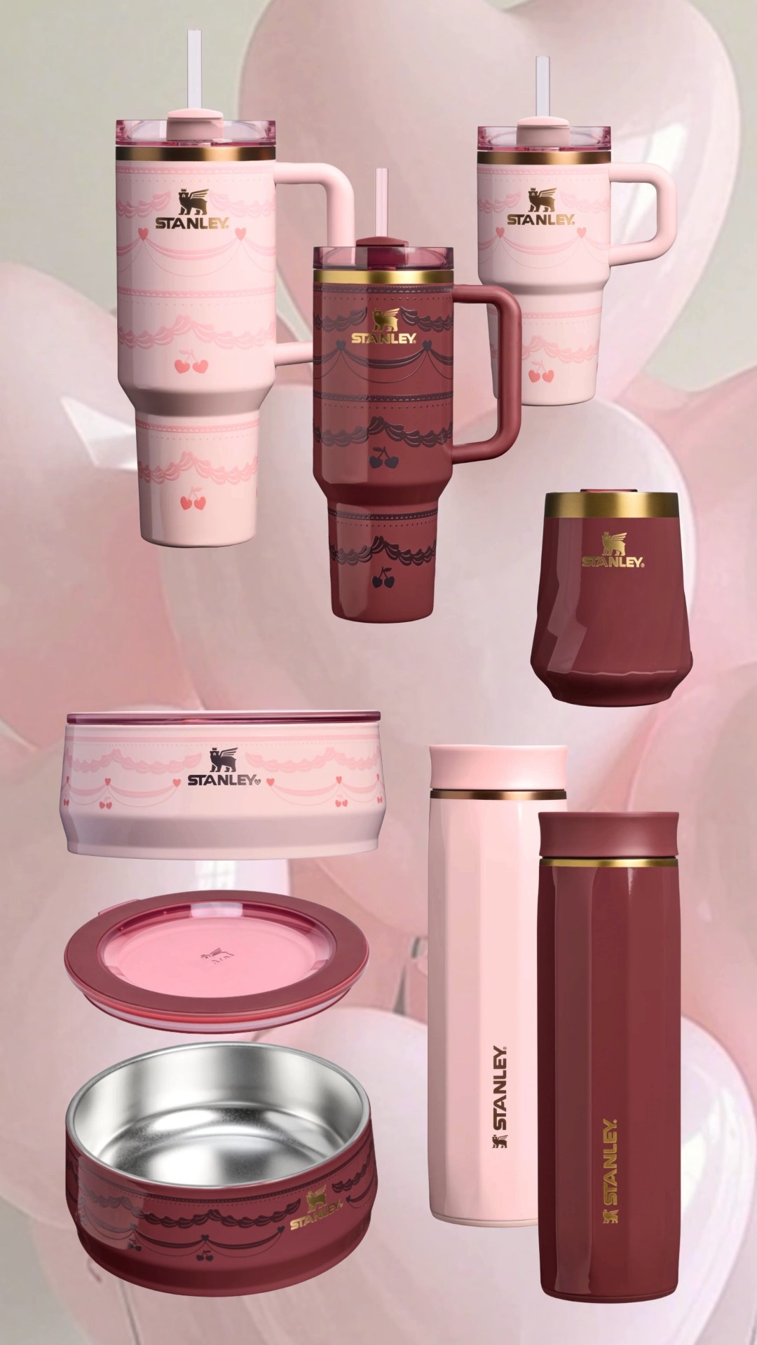 @stanley_brand just launched VALENTINE’S DAY 💕💕💕 meet “red velvet cake” and “pink velvet cake!” I love this 3-cup pet bowl with leak-resistant lid! #stanleypartner 

#LTKFindsUnder50 #LTKHome #LTKTravel