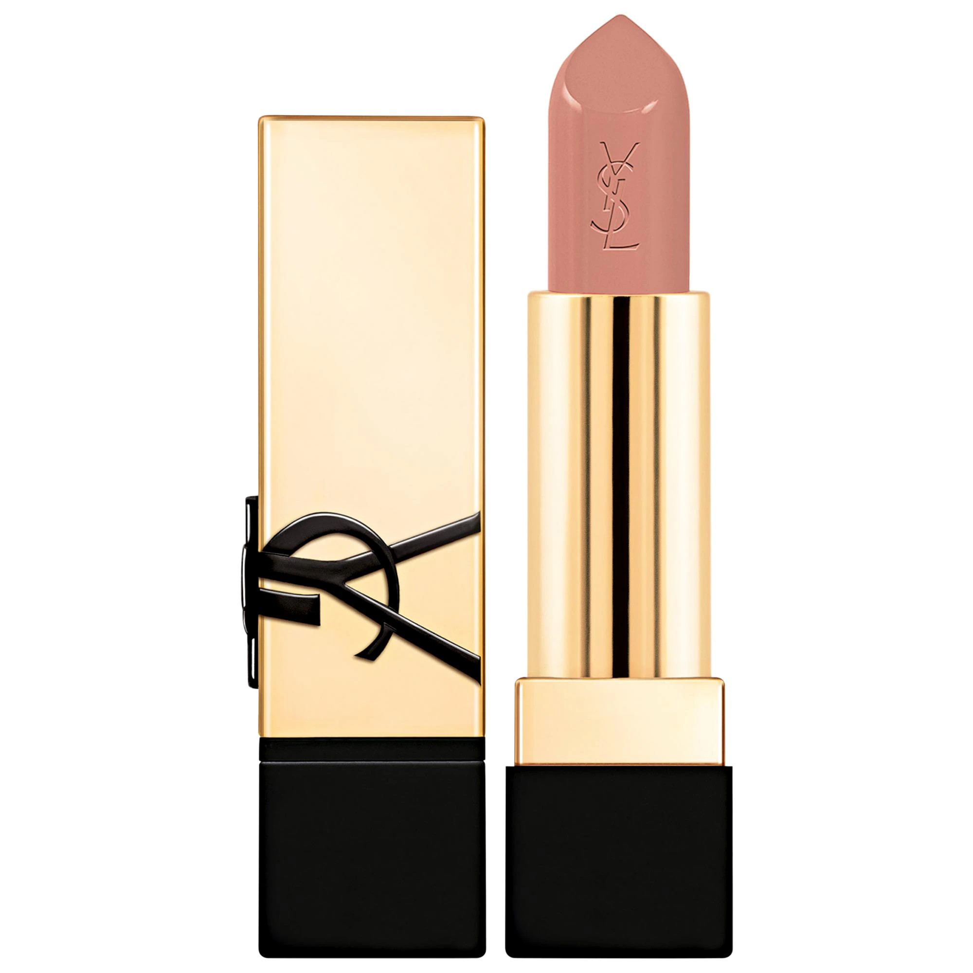 Yves Saint Laurent Rouge Pur Couture Caring Satin Lipstick with Ceramides N1 Beige Trench 0.13 oz / 3.8 g | Sephora (US)