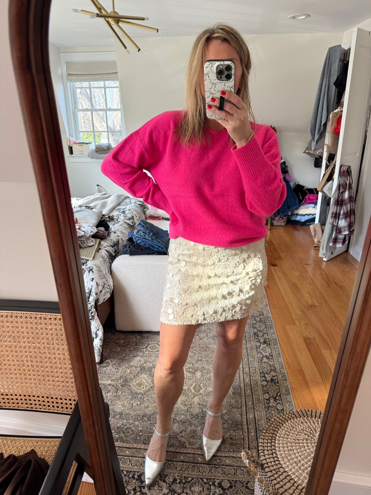 Going to the jingle ball concert In a couple weeks  and I’m excited to wearing something festive but also bright! 

#LTKgrwm #LTKootd #LTKHoliday