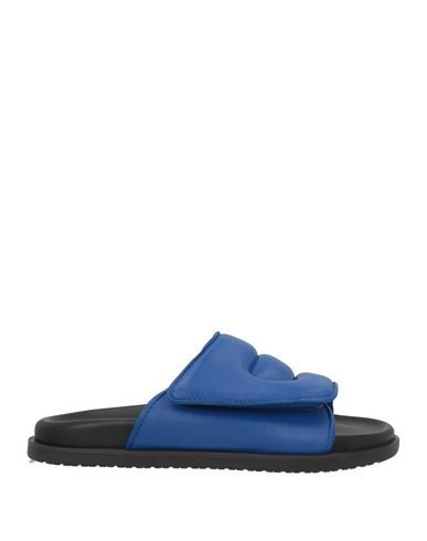 Copenhagen Studios Woman Sandals Bright blue Size 6 Leather | YOOX (US)
