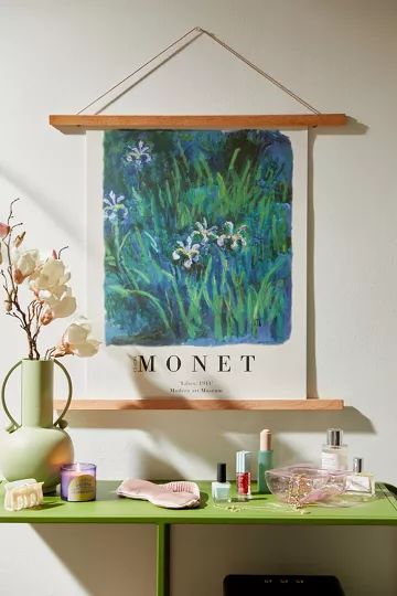 PSTR Studio Monet Lilies 1911 Art Print | Urban Outfitters (US and RoW)