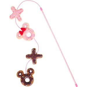 DISNEY Mickey & Minnie Mouse Donut Teaser Cat Toy with Catnip - Chewy.com | Chewy.com