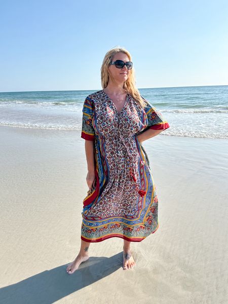 @paxphilomena kaftan so comfy for the beach and lots of colors then maxi, midi and mini lengths #kaftan #paxphilomena #beachcoverup #beachwear #beachstyle #summerfashion #maxidress #vacatio style 

#LTKOver40 #LTKSwim #LTKStyleTip