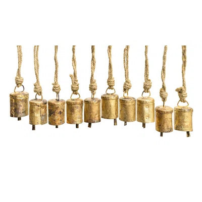 Gold Christmas Ornaments Set – Vintage Decor For Tree – Gold Bells – Christmas Tree Ornaments For Holiday Season – Rustic Bells Hanging Ornaments – Se | Wayfair North America