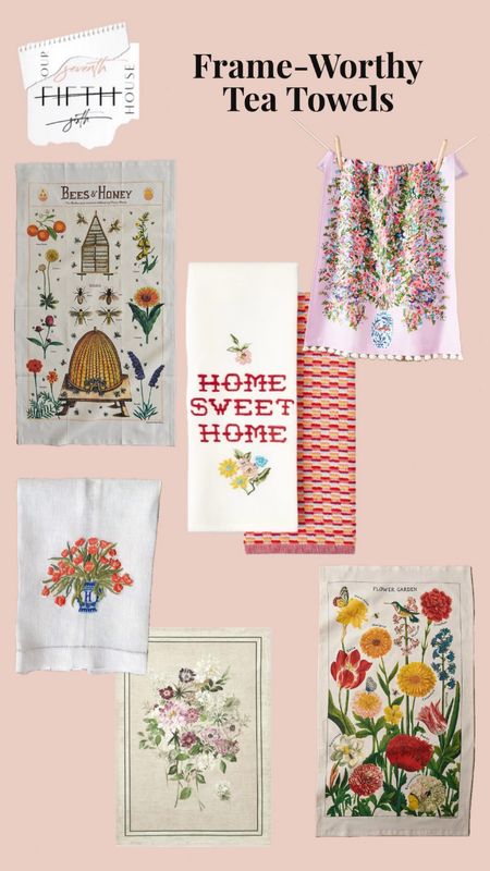 Tea towels too pretty to use!  🖼️

#LTKhome #LTKfindsunder50