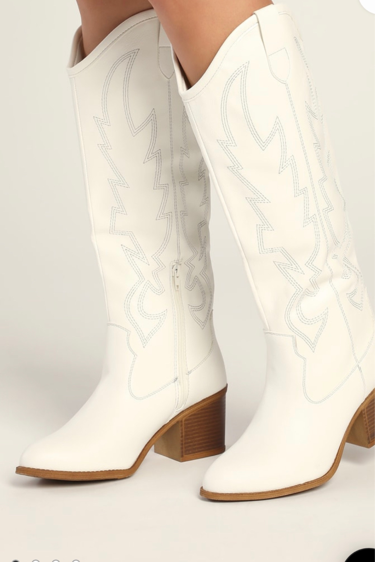 White cowgirl boots on sale under $50!

#LTKSale #LTKsalealert #LTKSeasonal