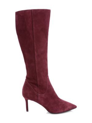 Madison Suede Knee-High Boots | Saks Fifth Avenue (CA)
